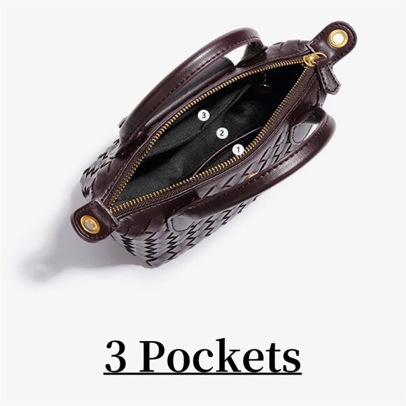 🆕 Fuvezix Leather Crossbody Bag Women Gold Fashion Clutch Luxury Handbag - Picture 4 of 6